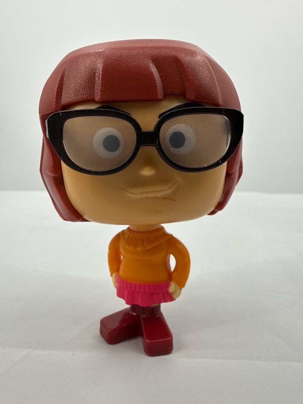 2021 McDonalds Scooby Doo Velma Bobblehead Figure #5 Y2K Retro Toy Aesthetic